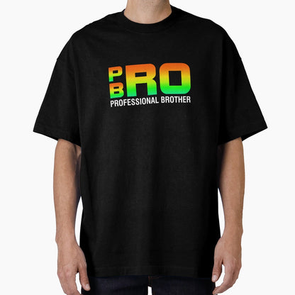Colorful Pro Bro T-Shirt - Minimalist Print Men Women - T-Shirt, Sweatshirt, Hoodie