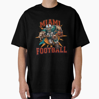 Miami Football T-Shirt - Novelty Apparel Men Women - T-Shirt, Sweatshirt, Hoodie
