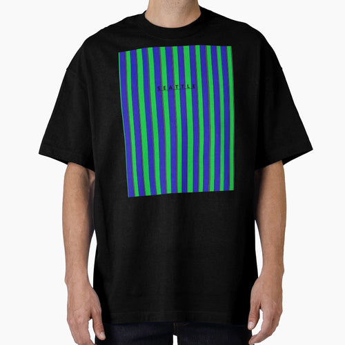 Seattle Green Blue Gray T-Shirt - Trendy Graphic for Adults - T-Shirt, Sweatshirt, Hoodie