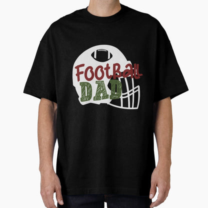 Football Dad T-Shirt - Custom Art Print Unisex - T-Shirt, Sweatshirt, Hoodie