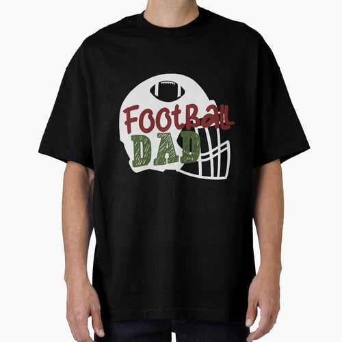 Football Dad T-Shirt - Custom Art Print Unisex - T-Shirt, Sweatshirt, Hoodie
