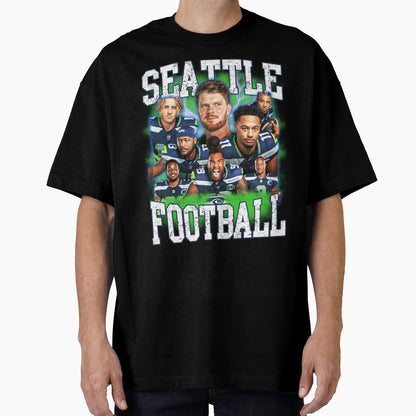 Seattle American Football T-Shirt - Streetwear Style Unisex - T-Shirt, Sweatshirt, Hoodie