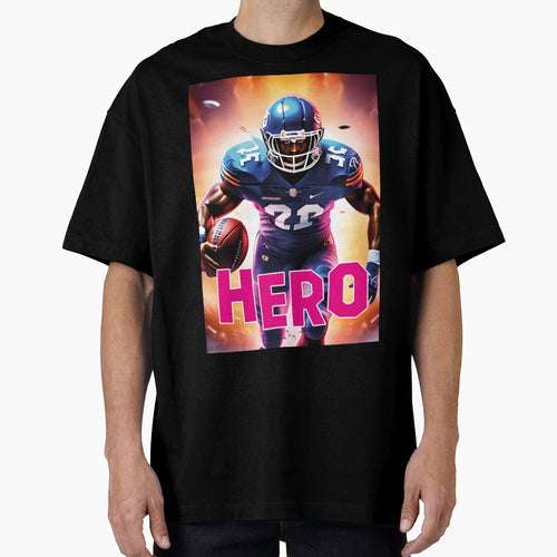 American Football Action Dynamic T-Shirt - Aesthetic Graphic Men Women - T-Shirt, Sweatshirt, Hoodie