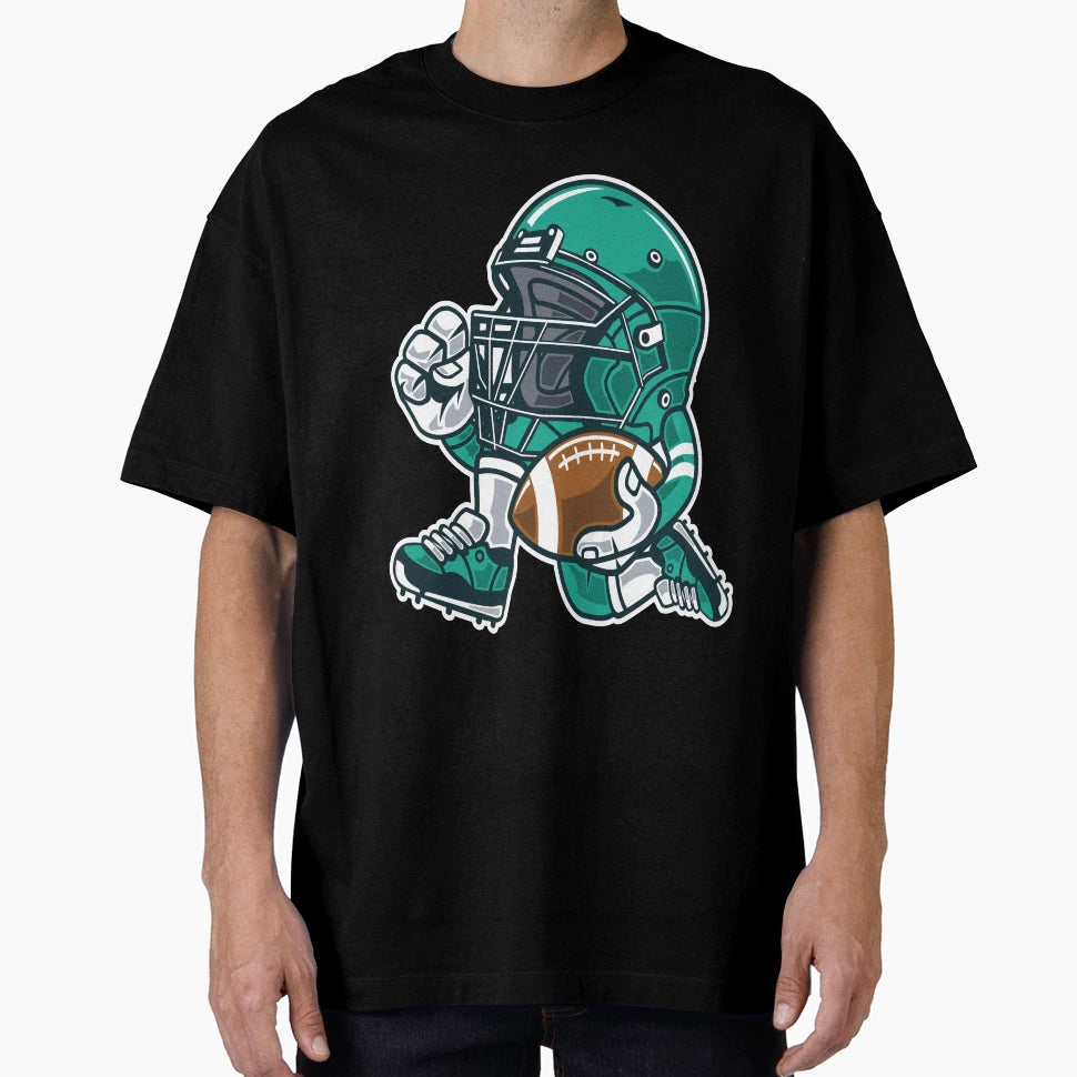 Football Player T-Shirt - Minimalist Print for Adults - T-Shirt, Sweatshirt, Hoodie