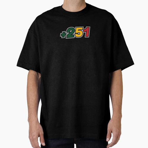251 Ethiopian Area Code T-Shirt - Streetwear Style Men Women - T-Shirt, Sweatshirt, Hoodie