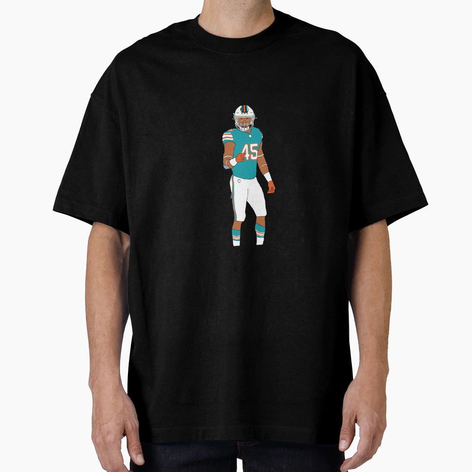 Miami Dolphins Brandon Jones T-Shirt - Aesthetic Graphic Men Women - T-Shirt, Sweatshirt, Hoodie