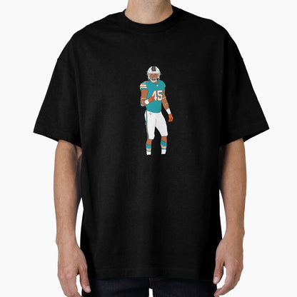 Miami Dolphins Brandon Jones T-Shirt - Aesthetic Graphic Men Women - T-Shirt, Sweatshirt, Hoodie