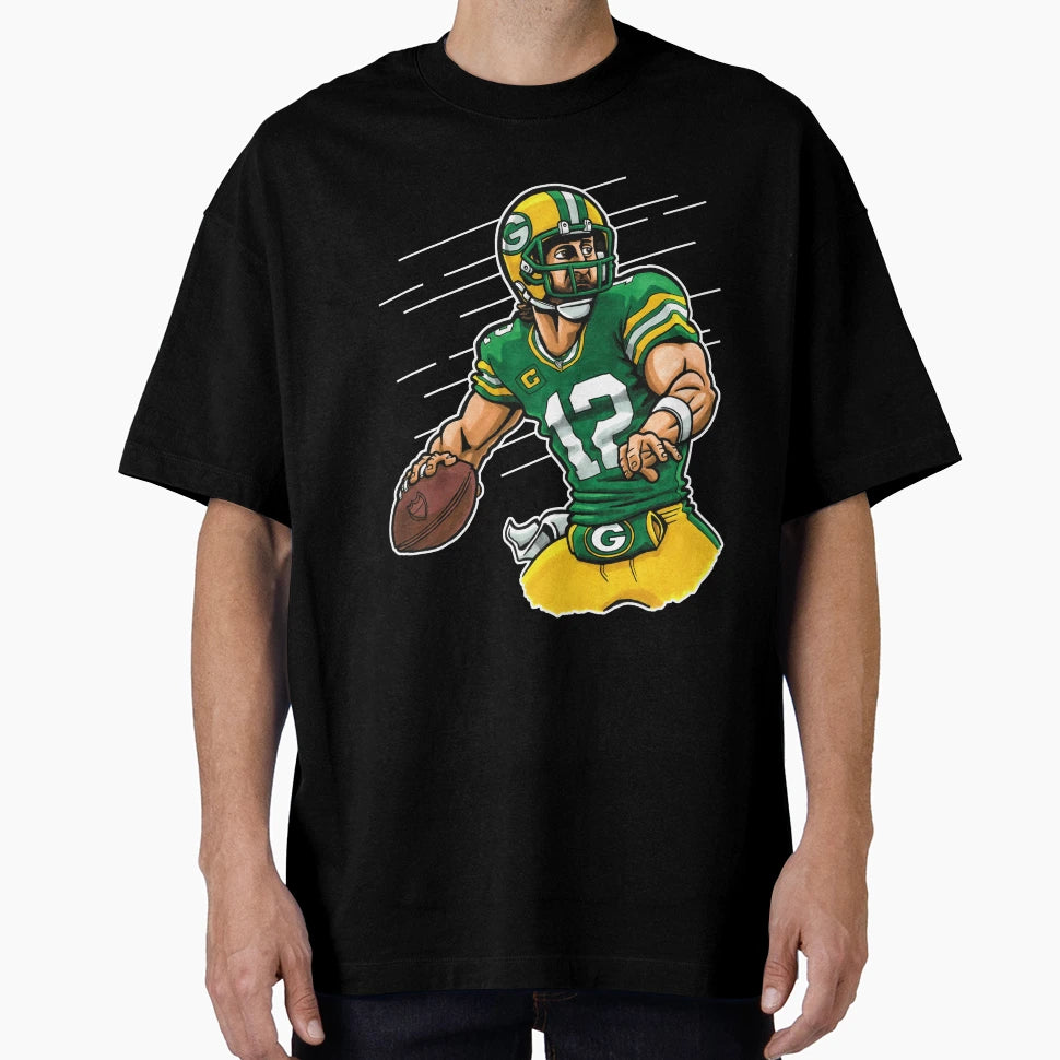 Rodgers Qb T-Shirt - Trendy Graphic Men Women - T-Shirt, Sweatshirt, Hoodie