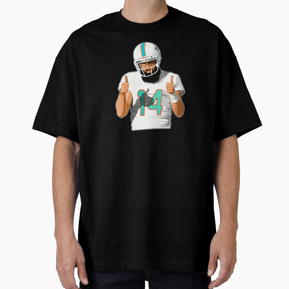 Ryan Fitzpatrick Thumbs Up T-Shirt - Minimalist Print for Adults - T-Shirt, Sweatshirt, Hoodie