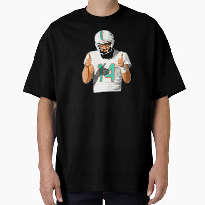 Ryan Fitzpatrick Thumbs Up T-Shirt - Minimalist Print for Adults - T-Shirt, Sweatshirt, Hoodie