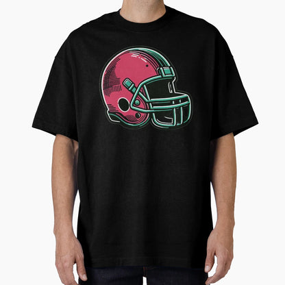 Football Hat T-Shirt - Fun Novelty Design Men Women - T-Shirt, Sweatshirt, Hoodie