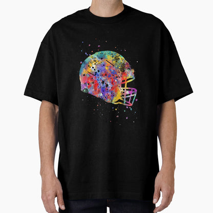 Football Helmet T-Shirt - Fun Novelty Design Men Women - T-Shirt, Sweatshirt, Hoodie