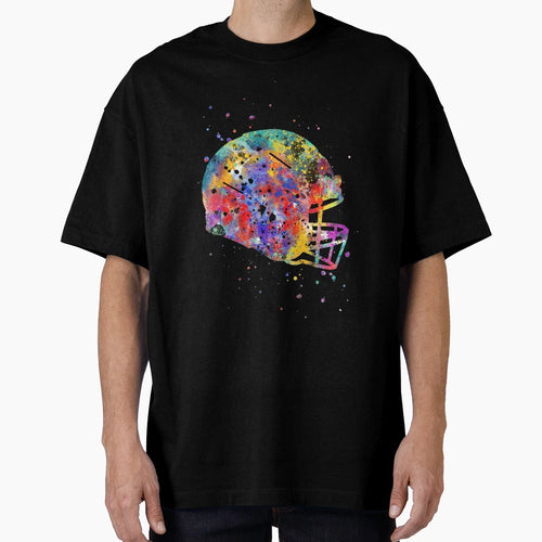 Football Helmet T-Shirt - Fun Novelty Design Men Women - T-Shirt, Sweatshirt, Hoodie