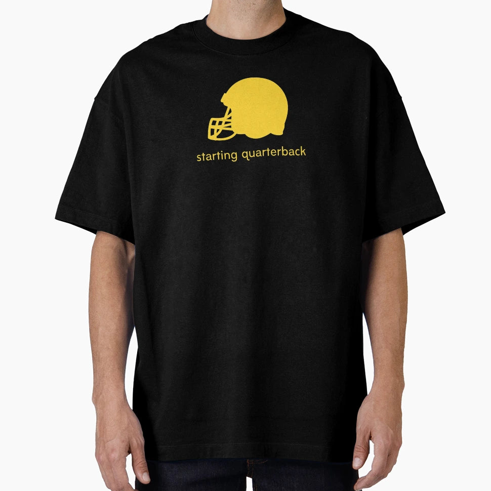 Starting Quarterback T-Shirt - Unique Graphic Men Women - T-Shirt, Sweatshirt, Hoodie