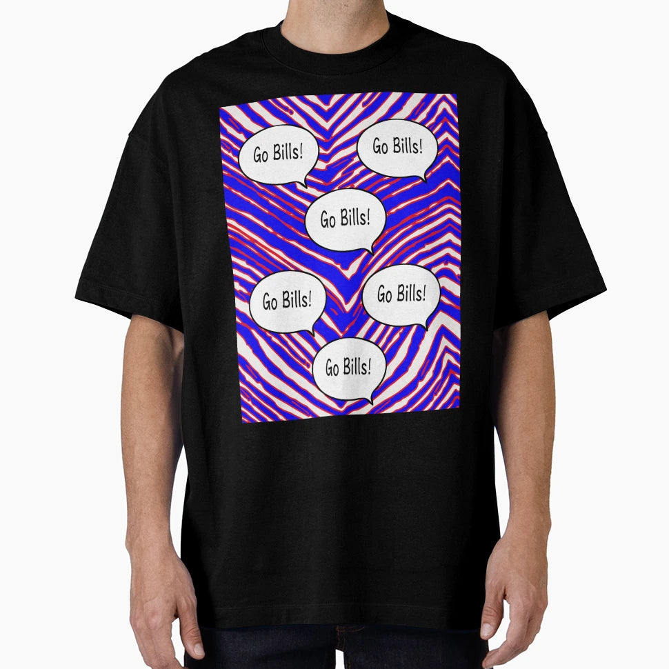 Go Bills T-Shirt - Graphic Print Unisex - T-Shirt, Sweatshirt, Hoodie