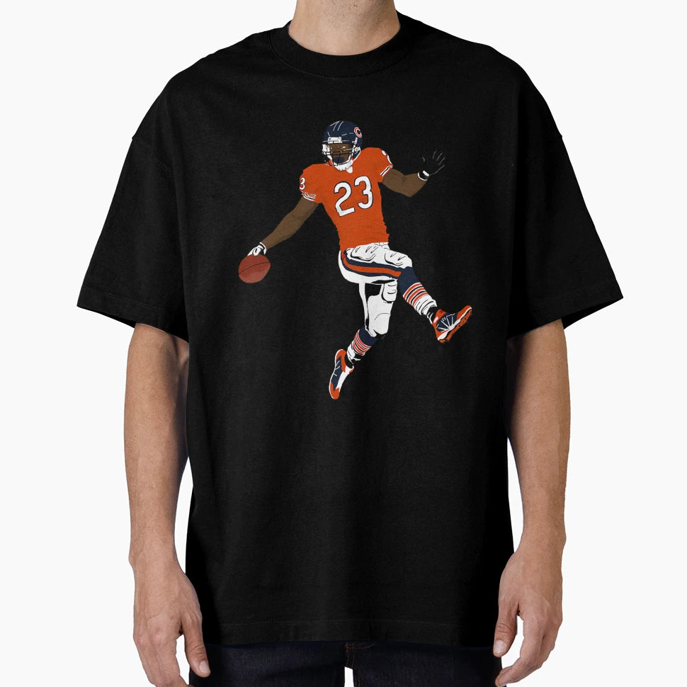 Devin Hester High Step Drawing T-Shirt - Trendy Graphic Unisex - T-Shirt, Sweatshirt, Hoodie