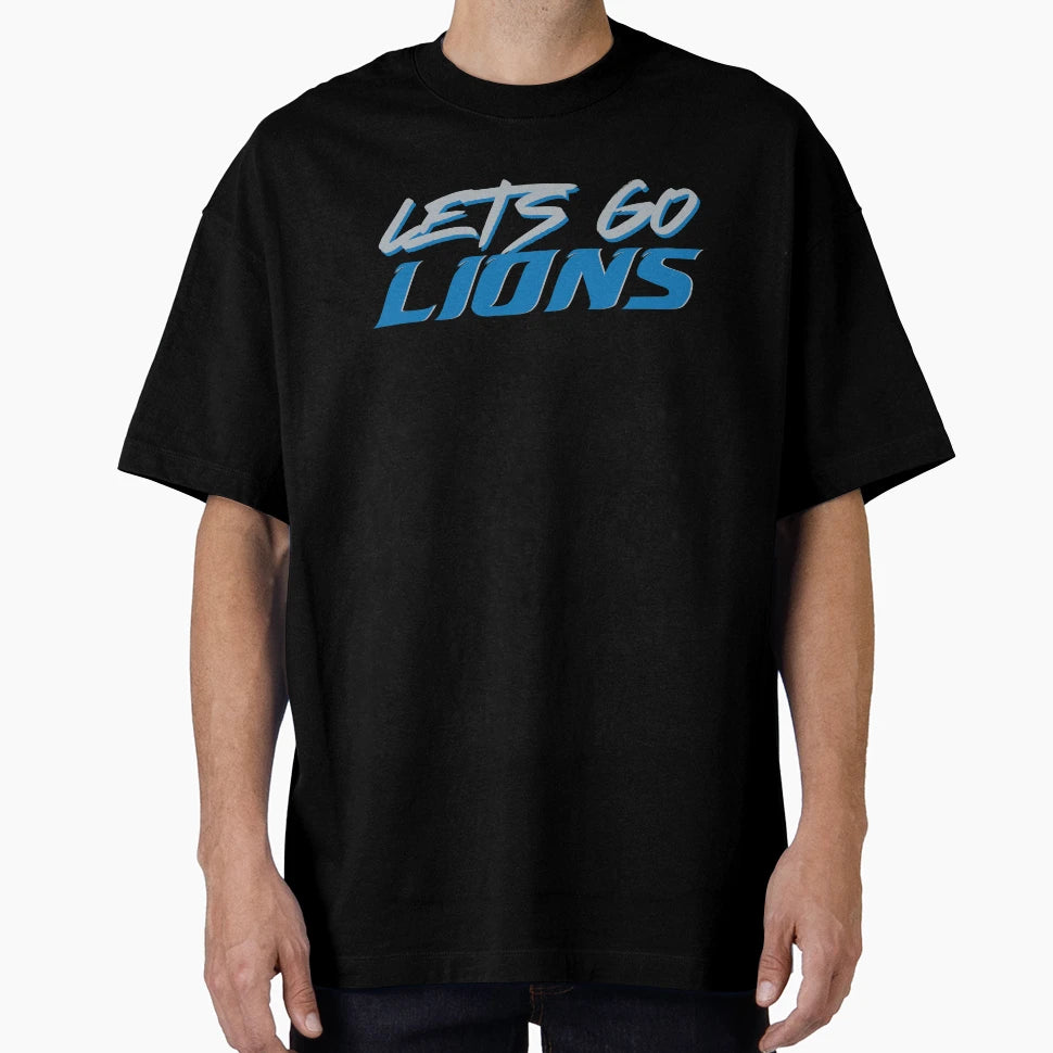 Lets Go Lions T-Shirt - Aesthetic Graphic Men Women - T-Shirt, Sweatshirt, Hoodie