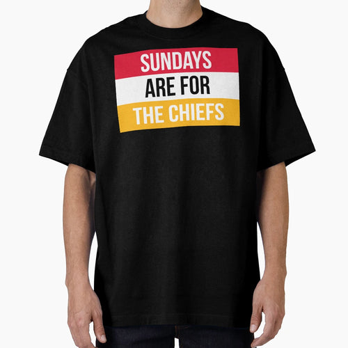 Sundays Are Kansas City Chiefs T-Shirt - Graphic Print Men Women - T-Shirt, Sweatshirt, Hoodie