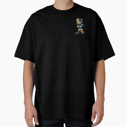 Tough Football Duck Mascot Armor T-Shirt - Custom Art Print for Adults - T-Shirt, Sweatshirt, Hoodie