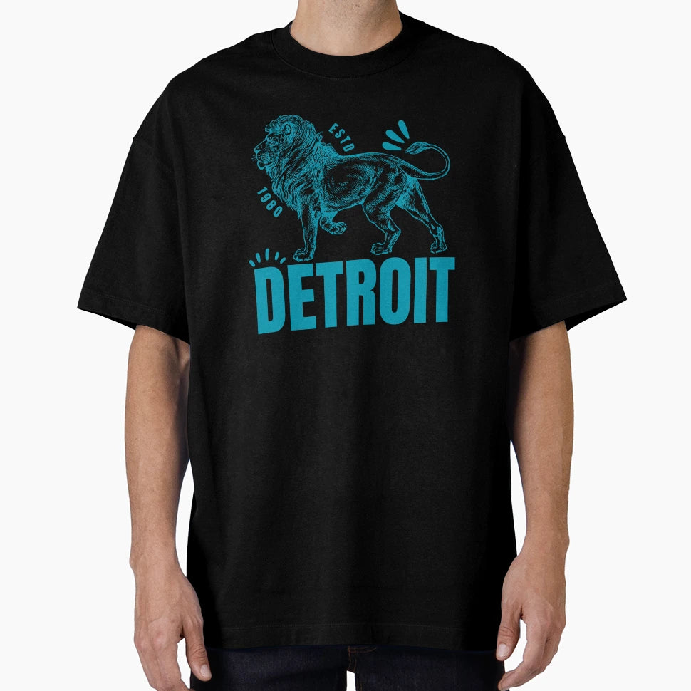 Detroit T-Shirt - Fun Novelty Design Men Women - T-Shirt, Sweatshirt, Hoodie