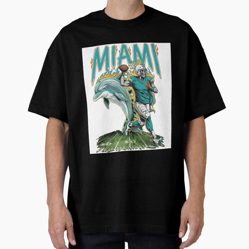 Miami Dolphins T-Shirt - Novelty Apparel for Adults - T-Shirt, Sweatshirt, Hoodie