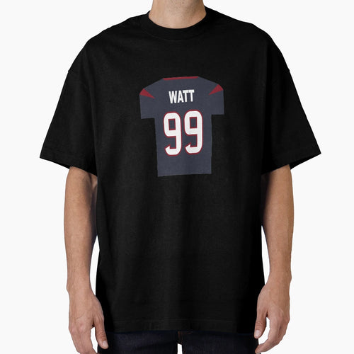Jj Watt Mini Jersey T-Shirt - Minimalist Print for Adults - T-Shirt, Sweatshirt, Hoodie