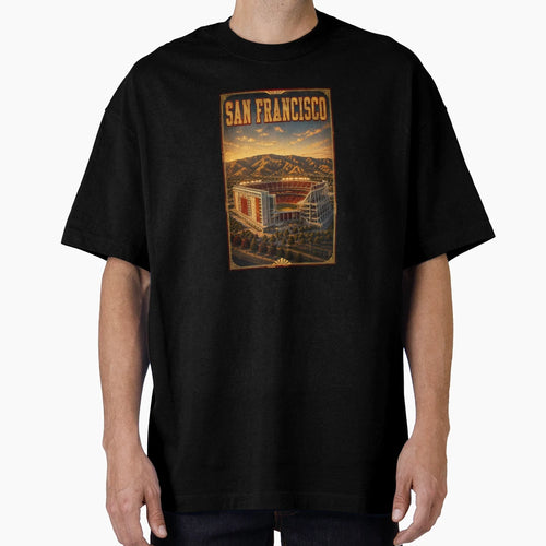 San Francisco Football Gridiron Shrine T-Shirt - Trendy Graphic for Adults - T-Shirt, Sweatshirt, Hoodie