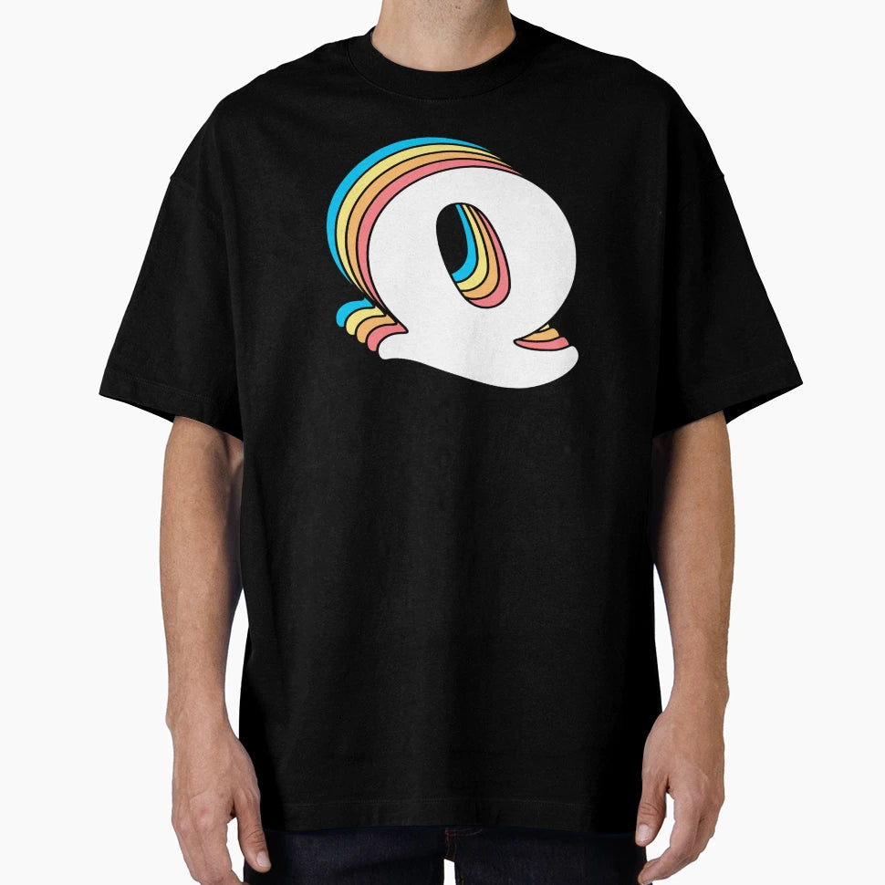 Letter Q T-Shirt - Casual Everyday Wear Men Women - T-Shirt, Sweatshirt, Hoodie