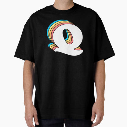 Letter Q T-Shirt - Casual Everyday Wear Men Women - T-Shirt, Sweatshirt, Hoodie