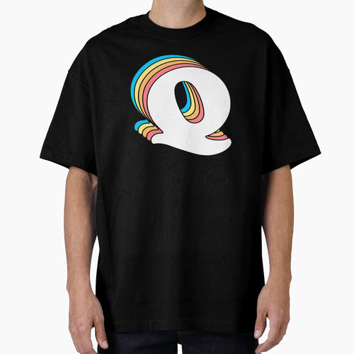 Letter Q T-Shirt - Casual Everyday Wear Men Women - T-Shirt, Sweatshirt, Hoodie