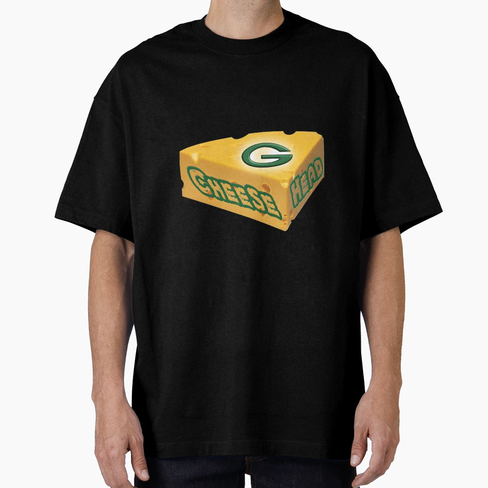 Green Bay Cheese Head T-Shirt - Streetwear Style Unisex - T-Shirt, Sweatshirt, Hoodie