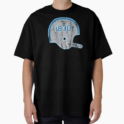 Detroit Lions Year Founded Helmet T-Shirt - Novelty Apparel Men Women - T-Shirt, Sweatshirt, Hoodie