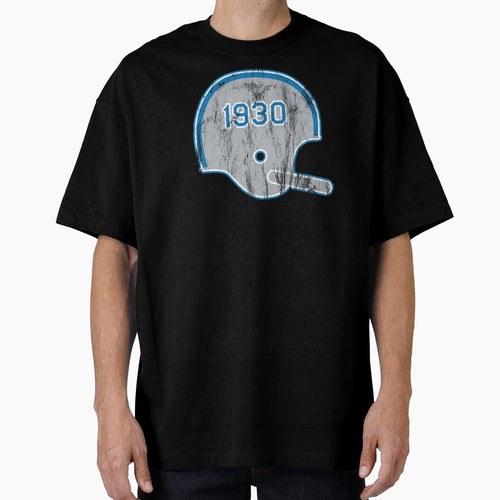 Detroit Lions Year Founded Helmet T-Shirt - Novelty Apparel Men Women - T-Shirt, Sweatshirt, Hoodie