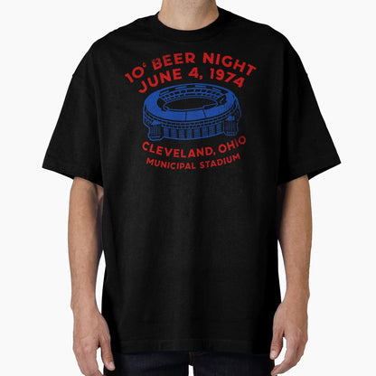 Municipal Stadium 10 Cent Beer Night T-Shirt - Unique Graphic for Adults - T-Shirt, Sweatshirt, Hoodie
