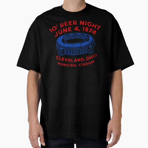 Municipal Stadium 10 Cent Beer Night T-Shirt - Unique Graphic for Adults - T-Shirt, Sweatshirt, Hoodie