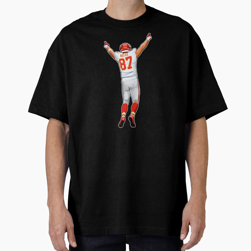Tkelce 87 Get Celebrates Touchdown T-Shirt - Casual Everyday Wear Men Women - T-Shirt, Sweatshirt, Hoodie