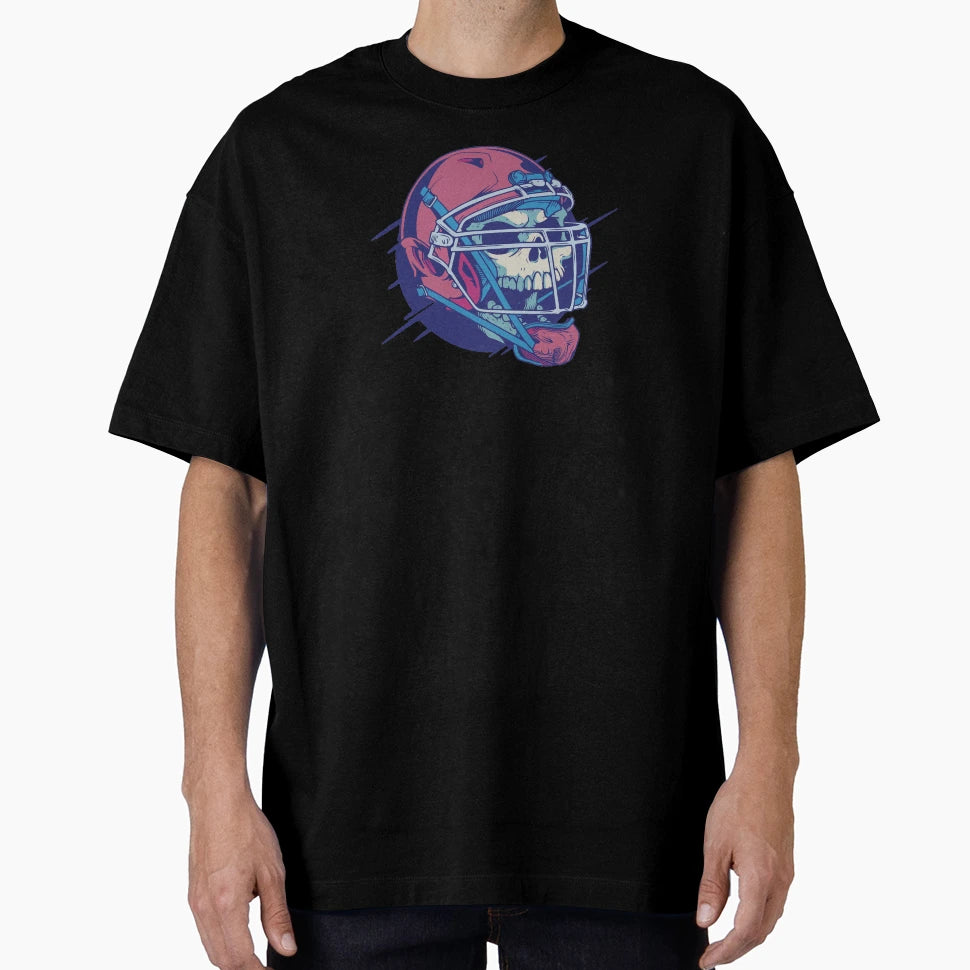 Football Helmet T-Shirt - Custom Art Print Unisex - T-Shirt, Sweatshirt, Hoodie