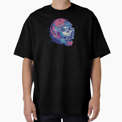 Football Helmet T-Shirt - Custom Art Print Unisex - T-Shirt, Sweatshirt, Hoodie