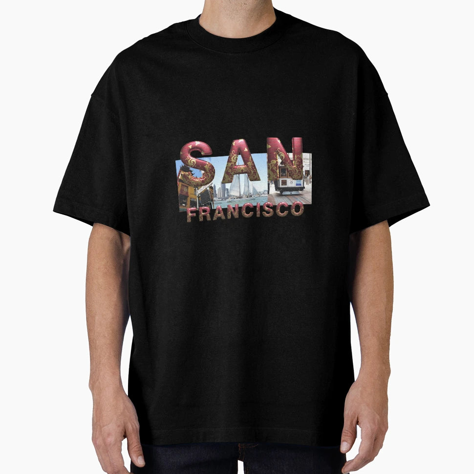 San Francisco T-Shirt - Graphic Print for Adults - T-Shirt, Sweatshirt, Hoodie