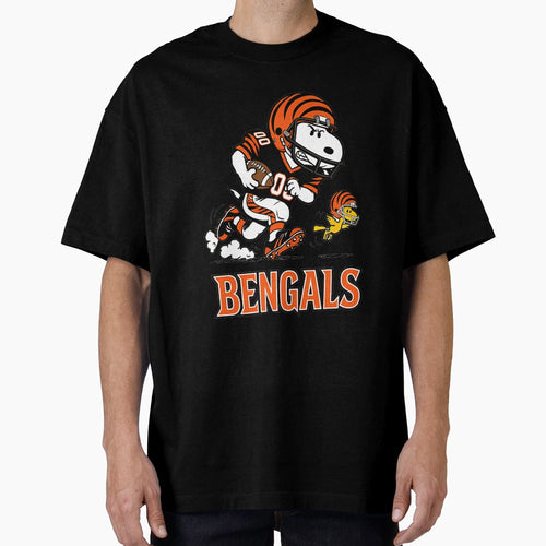 Snoopy Cincinnati Football T-Shirt - Fun Novelty Design for Adults - T-Shirt, Sweatshirt, Hoodie