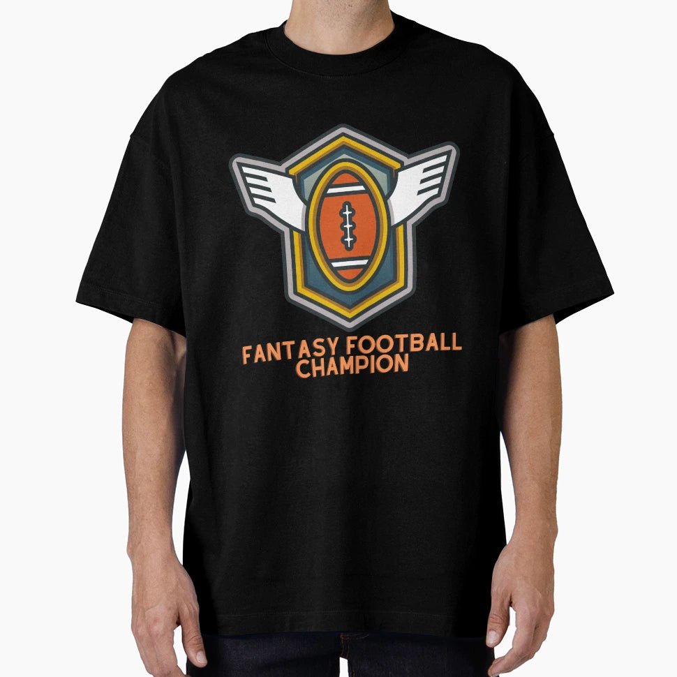 Fantasy Football Champion T-Shirt - Casual Everyday Wear for Adults - T-Shirt, Sweatshirt, Hoodie