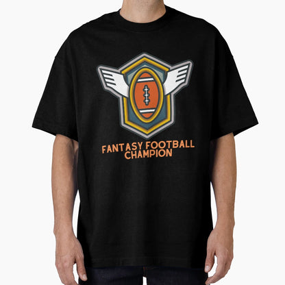 Fantasy Football Champion T-Shirt - Casual Everyday Wear for Adults - T-Shirt, Sweatshirt, Hoodie