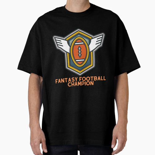 Fantasy Football Champion T-Shirt - Casual Everyday Wear for Adults - T-Shirt, Sweatshirt, Hoodie