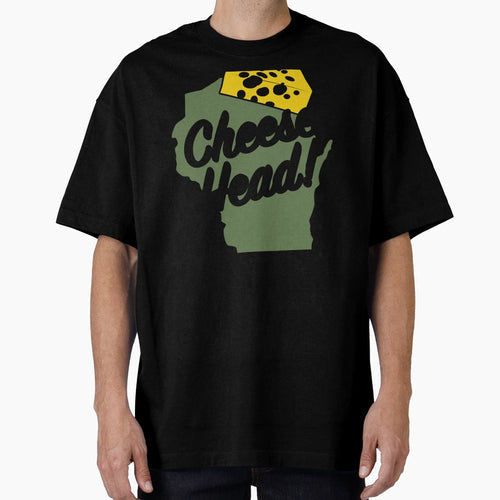 Cheese Head Wisconsin Fun Midwest T-Shirt - Minimalist Print Men Women - T-Shirt, Sweatshirt, Hoodie
