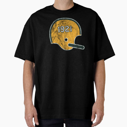 Green Bay Packers Year Founded Helmet T-Shirt - Unique Graphic for Adults - T-Shirt, Sweatshirt, Hoodie