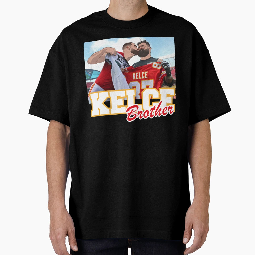 Kelce Brothers T-Shirt - Unique Graphic for Adults - T-Shirt, Sweatshirt, Hoodie