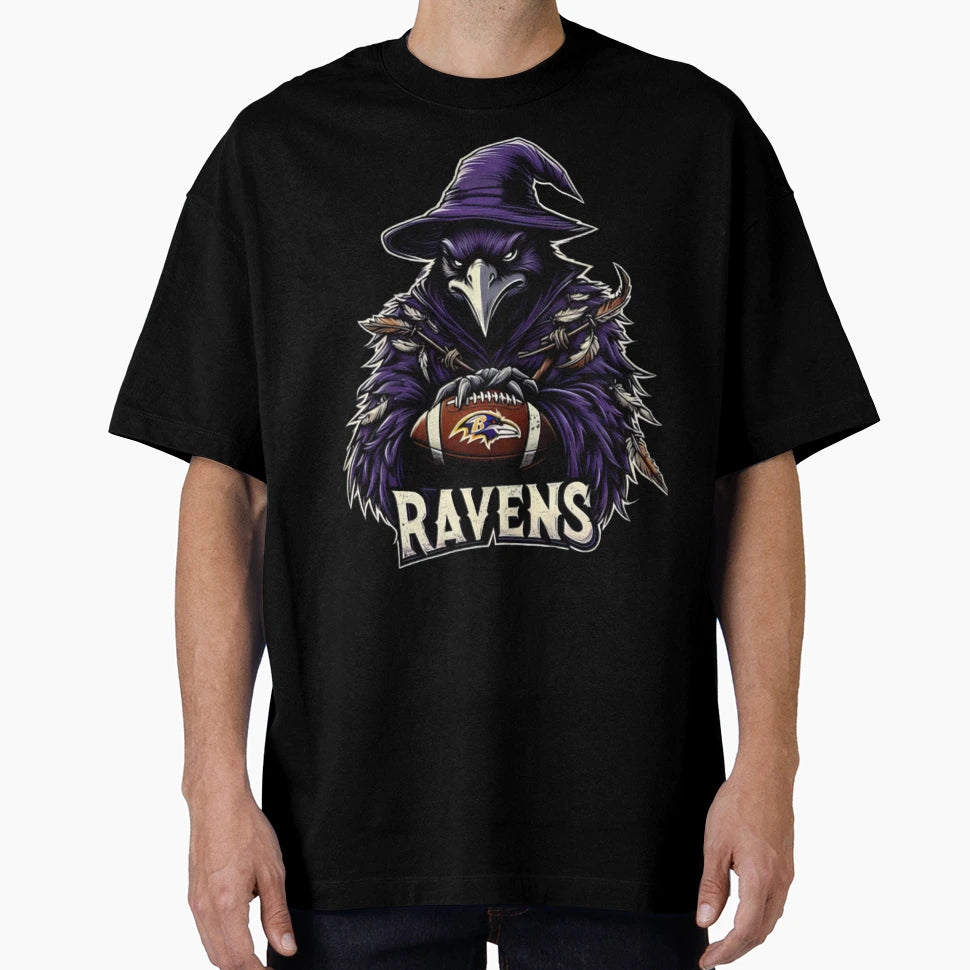 Art Baltimore Ravens T-Shirt - Custom Art Print Unisex - T-Shirt, Sweatshirt, Hoodie