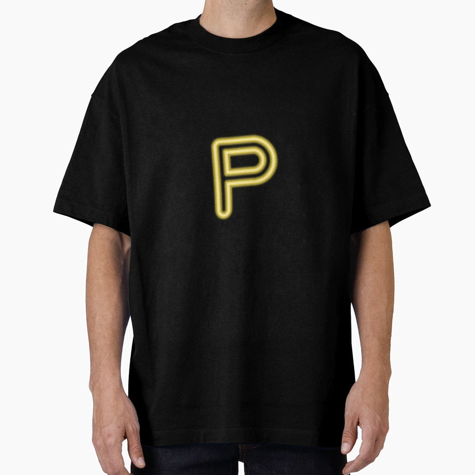 Neon P T-Shirt - Trendy Graphic for Adults - T-Shirt, Sweatshirt, Hoodie