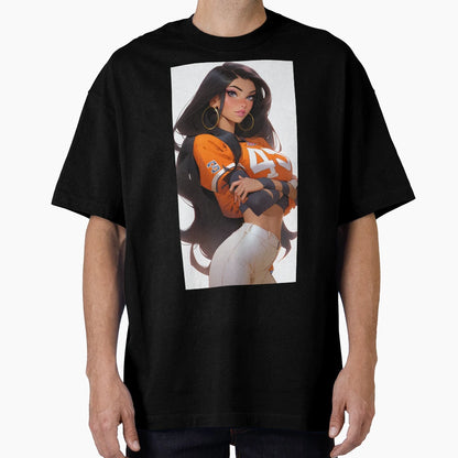 American Football Player T-Shirt - Trendy Graphic for Adults - T-Shirt, Sweatshirt, Hoodie