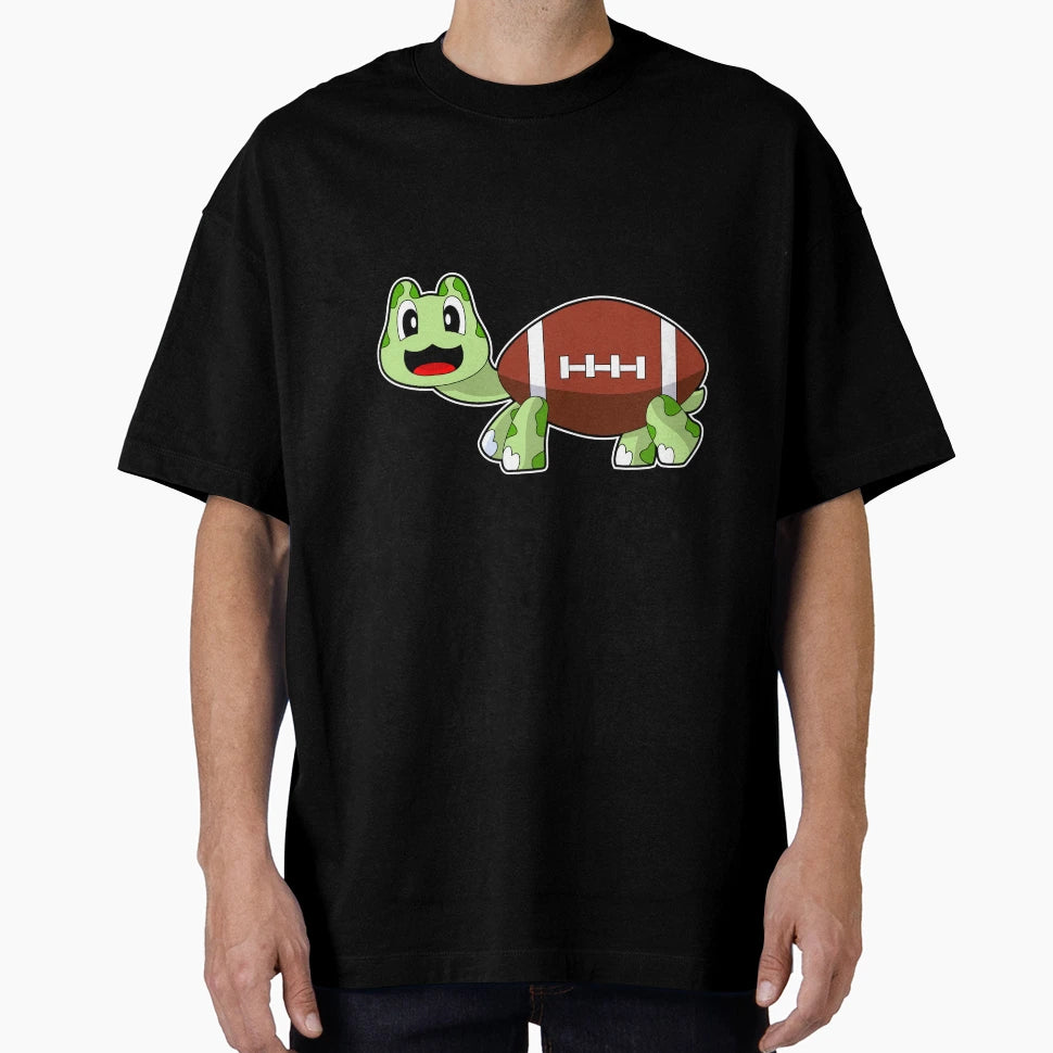 Turtle American Football Sports T-Shirt - Casual Everyday Wear for Adults - T-Shirt, Sweatshirt, Hoodie
